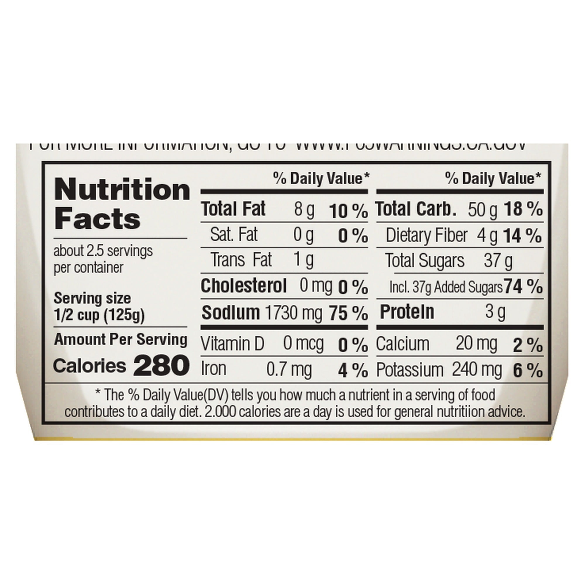 Korean Tteokbokki Sauce, Original nutrition facts